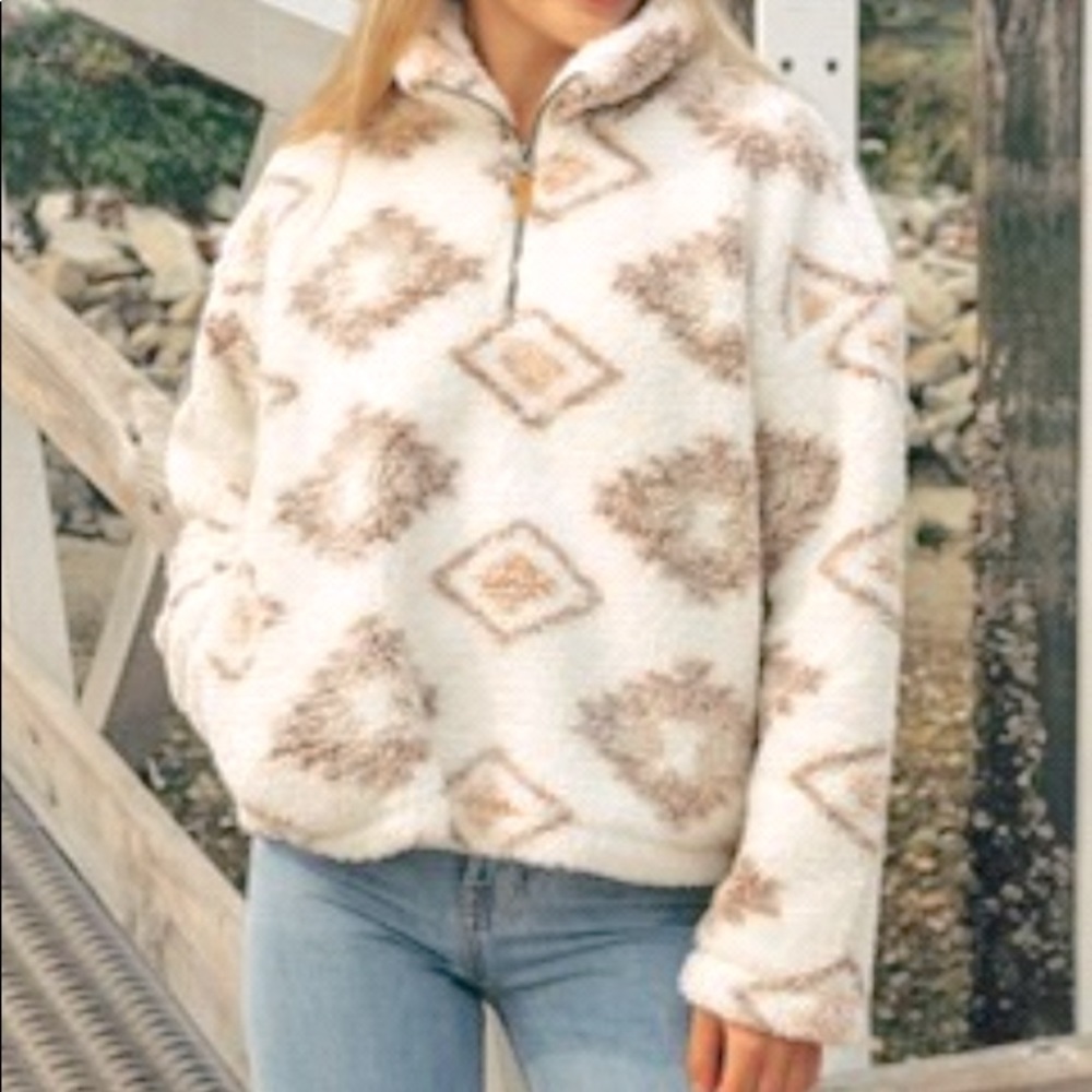 Thread & Supply teddy pullover